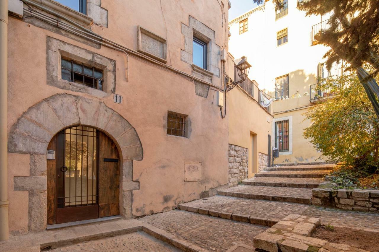 Apartamento Historico En El Barri Vell Girona Exteriör bild